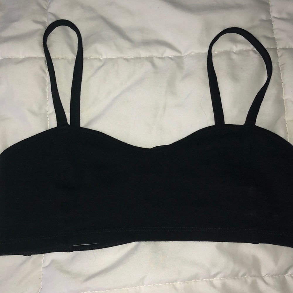 brandy melville caged bralette